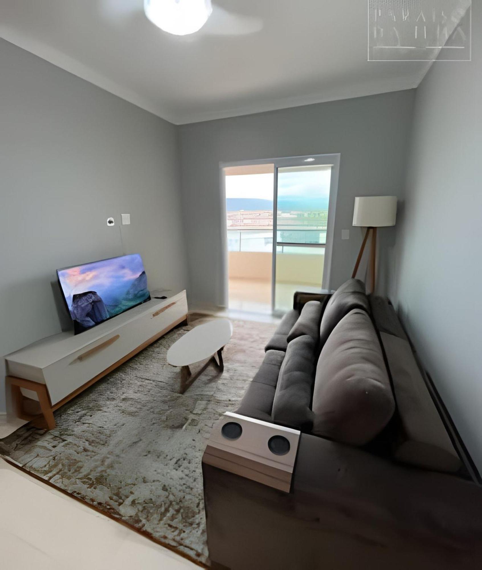 Apartamento Varanda E Churrasqueira Pe Na Areia Pg Praia Grande  Exteriér fotografie
